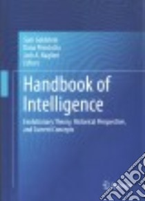 Handbook of Intelligence libro in lingua di Goldstein Sam (EDT), Princiotta Dana (EDT), Naglieri Jack A. (EDT)