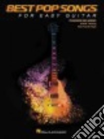 Best Pop Songs for Easy Guitar libro in lingua di Hal Leonard Publishing Corporation (COR)