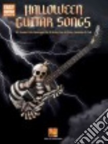 Halloween Guitar Songs libro in lingua di Hal Leonard Publishing Corporation (COR)