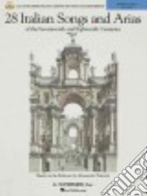28 Italian Songs & Arias of the 17th and 18th Centuries, Medium Voice libro in lingua di Hal Leonard Publishing Corporation (COR)