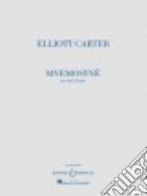 Mnemosyne for Solo Violin libro in lingua di Carter Elliott (COP)