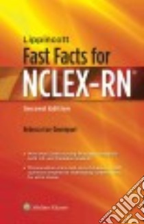 Lippincott Fast Facts for NCLEX-RN libro in lingua di Cox-Davenport Rebecca A. (EDT)