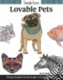Lovable Pets Adult Coloring Book libro in lingua di Kwok Ben