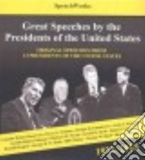 Great Speeches by the Presidents of the United States, 1933-2015 (CD Audiobook) libro in lingua di SpeechWorks (COR)