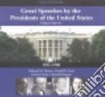 Great Speeches by the Presidents of the United States (CD Audiobook) libro in lingua di SpeechWorks (COR)