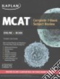 Kaplan MCAT Complete 7-Book Subject Review libro in lingua di Kaplan (COR)
