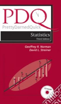 Pdq Statistics libro in lingua di Norman Geoffrey R., Streiner David L.