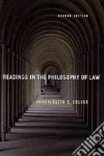 Readings in the Philosophy of Law libro in lingua di Culver Keith C. (EDT)