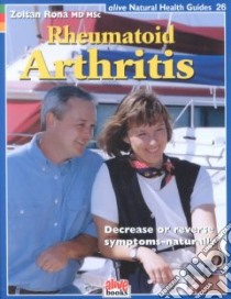 Rheumatoid Arthritis libro in lingua di Rona Zoltan