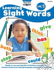 Learning Sight Words libro in lingua di Rankie Barbara, Jordan Jessica