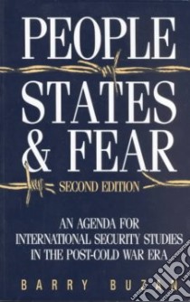 People, States, and Fear libro in lingua di Buzan Barry