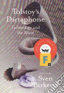 Tolstoy's Dictaphone libro in lingua di Birkerts Sven (EDT)