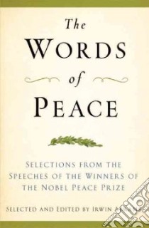 Words of Peace libro in lingua di Abrams Irwin (EDT), Carter Jimmy (FRW)