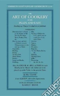 The Art of Cookery Made Plain and Easy libro in lingua di Glasse Hannah