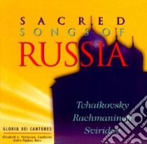 Sacred Songs of Russia libro in lingua di Cantores Gloriae Dei