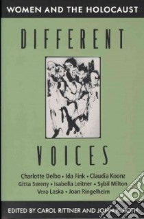 Different Voices libro in lingua di Rittner Carol Ann (EDT), Roth John K. (EDT)