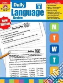 Daily Language Review Grade 3 libro in lingua di Williams Laura B.