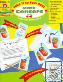 Math Centers Take It to Your Seat libro in lingua di Evan-Moor (EDT)