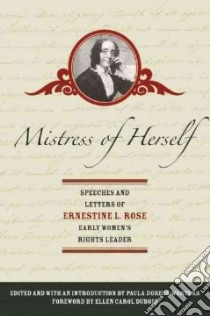 Mistress of Herself libro in lingua di Doress-worters Paula (EDT), Dubois Ellen Carol (FRW)
