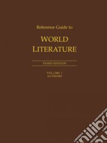 Reference Guide to World Literature libro in lingua di Pendergast Sara (EDT), Pendergast Tom (EDT)