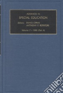 Advances in Special Education libro in lingua di Gottlieb Jay