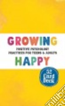 Growing Happy Card Deck libro in lingua di Willard Chris, Abblett Mitch