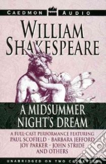 A Midsummer Night's Dream libro in lingua di Shakespeare William, Scofield Paul (CON)