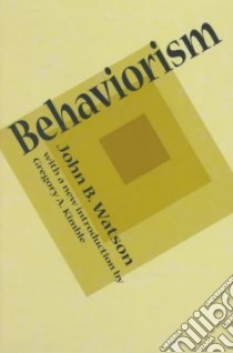 Behaviorism libro in lingua di Watson John B.
