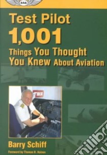 Test Pilot libro in lingua di Schiff Barry J.