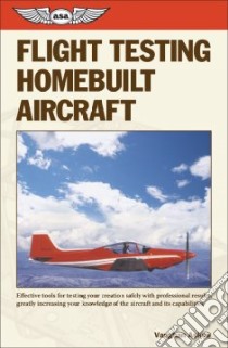 Flight Testing Homebuilt Aircraft libro in lingua di Askue Vaughan
