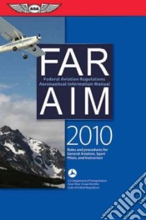 Far / Aim 2010 libro in lingua di Federal Aviation Administration (COR)
