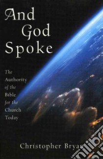 And God Spoke libro in lingua di Bryan Christopher