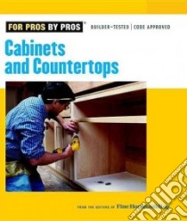 Cabinets & Countertops libro in lingua di Fine Homebuilding Magazine (EDT)