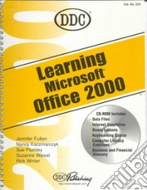 Learning Office 2000 libro in lingua di Fulton Jennifer (EDT)