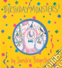 Birthday Monsters libro in lingua di Boynton Sandra