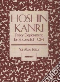 Hoshin Kanri libro in lingua di Akao Yoji (EDT)