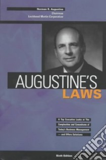 Augustine's Laws libro in lingua di Augustine Norman R.