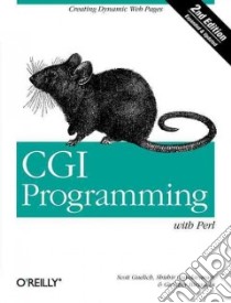 Cgi Programming With Perl libro in lingua di Guelich Scott, Gundavaram Shishir, Birznieks Gunther
