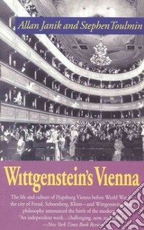 Wittgenstein's Vienna libro in lingua di Janik Allan, Toulmin Stephen