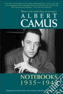 Notebooks 1935-1942 libro in lingua di Camus Albert, Thody Philip (TRN)