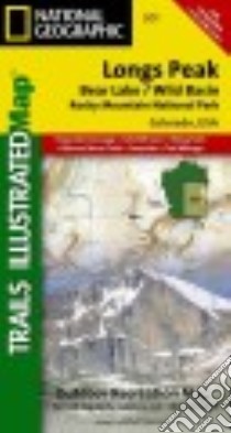 National Geographic Trails Illustrated Map Longs Peak libro in lingua di Not Available (NA)