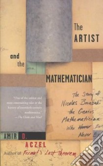 The Artist and the Mathematician libro in lingua di Aczel Amir D.