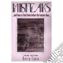 Misteaks libro in lingua di Cipra Barry