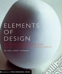 Elements of Design libro in lingua di Hannah Gail Greet