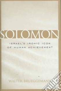 Solomon libro in lingua di Brueggemann Walter
