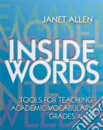Inside Words libro in lingua di Allen Janet