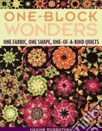 One-Block Wonders libro in lingua di Rosenthal Maxine