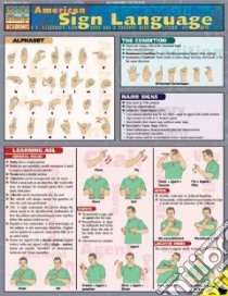 American Sign Language libro in lingua di Barcharts Inc. (COR), Penilla Adan