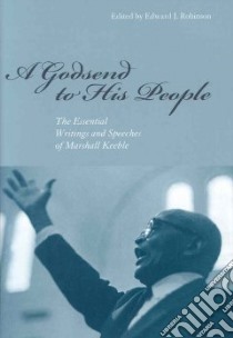 A Godsend to His People libro in lingua di Robinson Edward J. (EDT)
