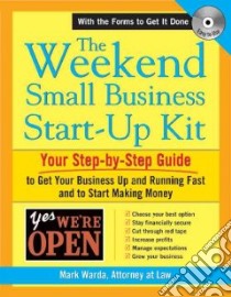 The Weekend Small Business Start-Up Kit libro in lingua di Warda Mark